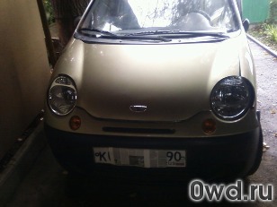 Битый автомобиль Daewoo Matiz